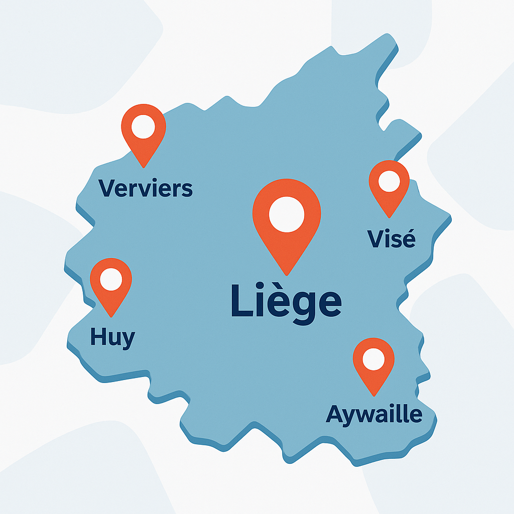 Zone d'intervention Liège
